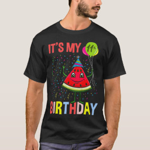 Kids Its My 11th Birthday Watermelon  T-Shirt