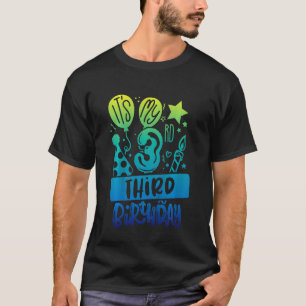 Kids Its My 3rd Birthday Boy Girl T-Shirt