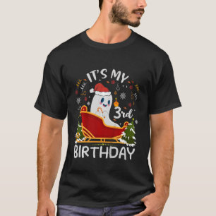 Kids It's My 3rd Birthday Three Year Old Birthday T-Shirt