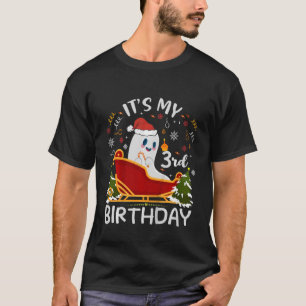 Kids It's My 3rd Birthday Three Year Old Birthday T-Shirt