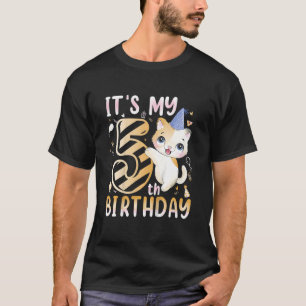 Kids It's My 5th Birthday For The 5 Years Old Cute T-Shirt