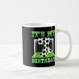 Kids It's My 7 Birthday Boy Funny 7yr Birthday Soc Coffee Mug