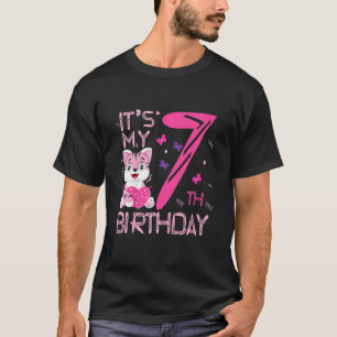 Kids It's My 7th Birthday For The 7 Years Old Cute T-Shirt