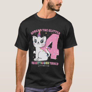 Kids It's My Birthday 4Th Birthday Girl 4 Years 20 T-Shirt