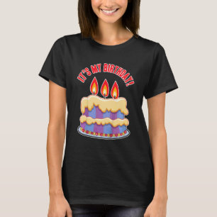 Kids Its My Birthday Birthday Party Theme For Gir T-Shirt