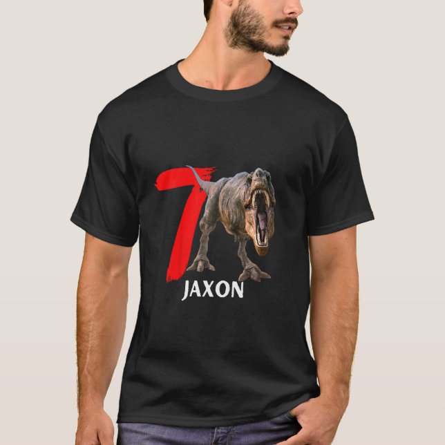 Kids Jaxon Birthday T-Shirt (Front)