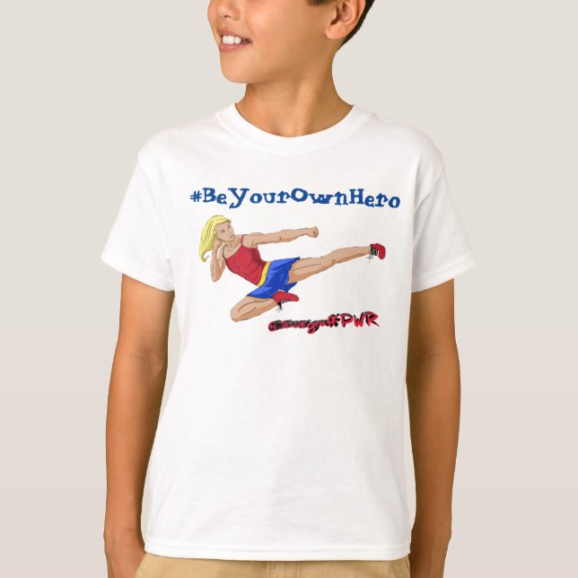 Kid's Jessie Graff Ninja Shirt (Front)