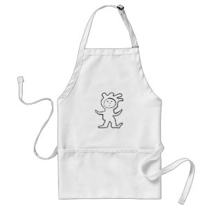 Kids Jester Jammies Design Standard Apron