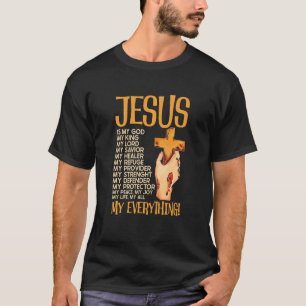 Kids Jesus Is My God King Lord My Everything Chris T-Shirt