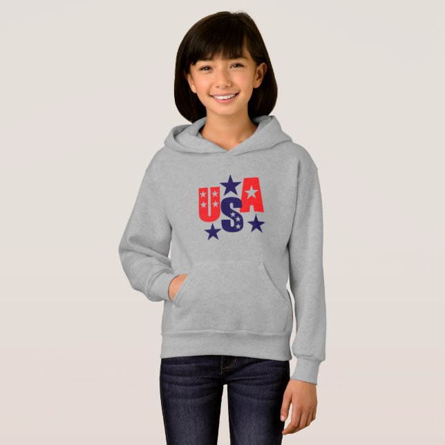 Kids July 4th Hoodie (Front Full)