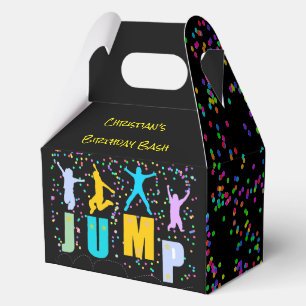 Kids Jump & Play Trampoline Birthday Bash Favour Box