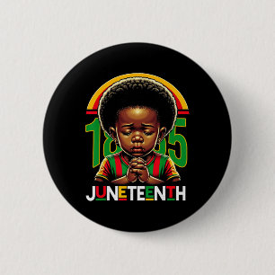 Kids Juneteenth Prince 1865 Black History Month To 6 Cm Round Badge