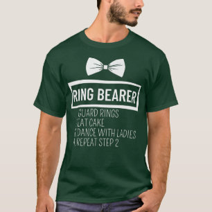 Kids Junior Wedding Party Kids Ring BearerT-Shirt T-Shirt