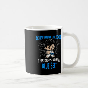 Kids Karate Student Blue Belt Award T Shirt Gift Coffee Mug