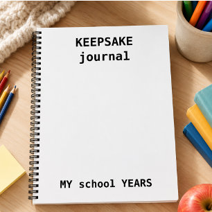  Kids Keepsake Journal - School Year Memory