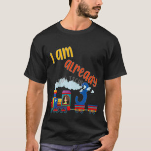 Kids Kids 3rd Birthday Boy Tractor 3 Years T-Shirt