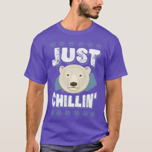 Kids Kids Boys Girls Funny Polar Bear Quote - Just T-Shirt