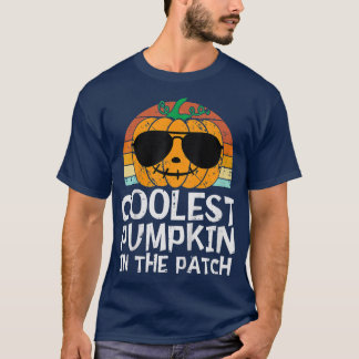 Kids Kids Coolest Pumpkin In The Patch Toddler Boy T-Shirt