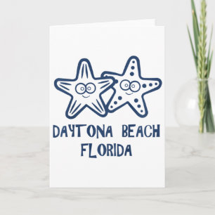 Kids Kids Cute Daytona Beach Florida Vacation Card