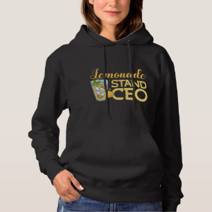 Kids Kids Lemonade Stand CEO Lemon Juice Hoodie