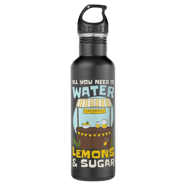 Kids Kids Lemonade Stand Lemon Juice 710 Ml Water Bottle (Front)