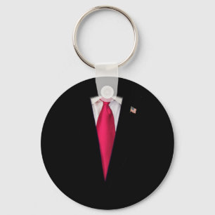 Kids Kid's Trump Halloween Costume Key Ring