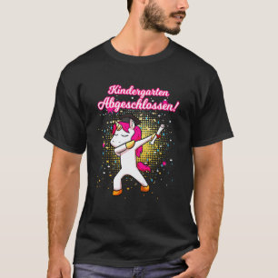 Kids Kindergarten Closed Unicorn Nursery Exit T-Shirt