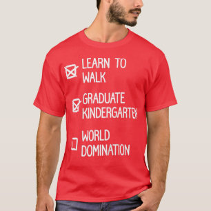 Kids Kindergarten Graduation Gift Idea for Boys T- T-Shirt