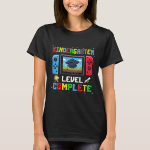 Kids Kindergarten Level Complete Last Day Of Schoo T-Shirt
