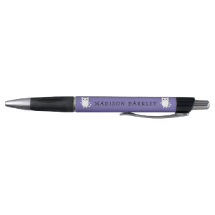 Kids Kitty Cat Cute Pens with Name