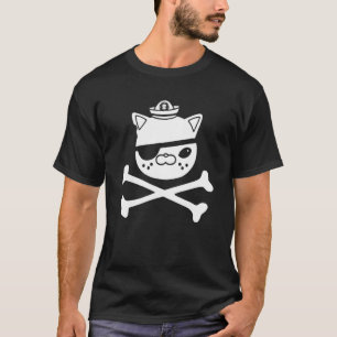 Kids Kwazii Cute  Pirate Cat Kids T-Shirt