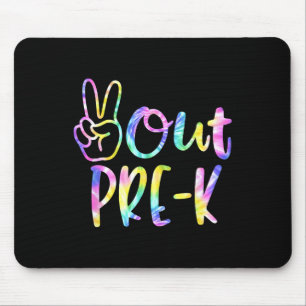 Kids Last Day Of School Peace Out Preschool Pre K Mouse Mat