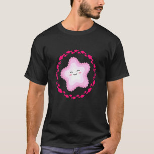 Kids Laughing Starfish In Fish Circle T-Shirt