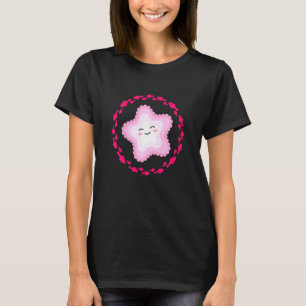 Kids Laughing Starfish In Fish Circle T-Shirt
