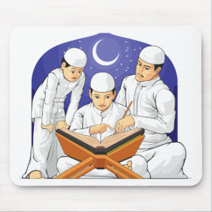 Kids Learn to Read Al-Quran with Their Parent Mouse Mat