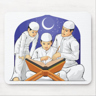 Kids Learn to Read Al-Quran with Their Parent Mouse Mat