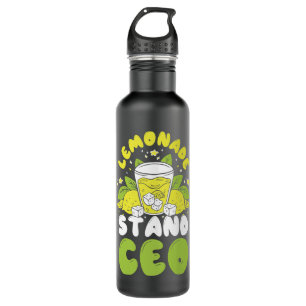 Kids Lemon Juice Lemade Kids Lemonade Stand 710 Ml Water Bottle