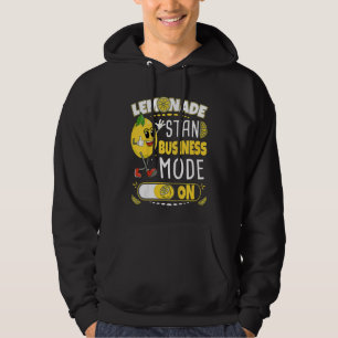 Kids Lemonade Stand Business Mode On Founder & Ceo Hoodie