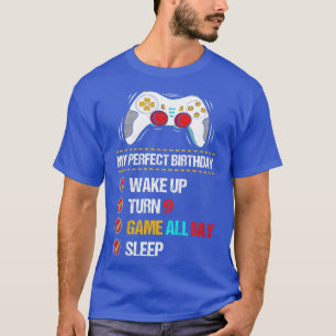 Kids Level 9 Video Game 9th Birthday Gamer  T-Shirt