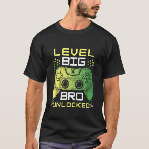 Kids Level Big Bro Unlocked New Big Brother Video  T-Shirt