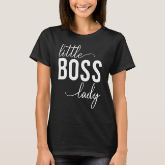 Kids Little Boss Lady Baby Children Toddler Girl T-Shirt