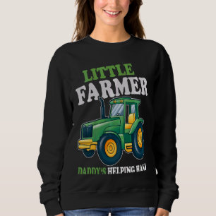 Kids Little Farmer Daddys Helping Hand Sweatshirt