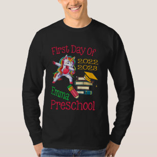 Kids Little First Day Of Preschool Kids Preschool  T-Shirt