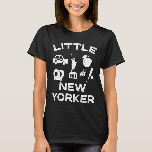 Kids Little New Yorker New York Kids design T-Shirt (Front)
