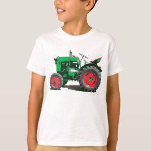 Kids Love A Big Green Tractor T-Shirt
