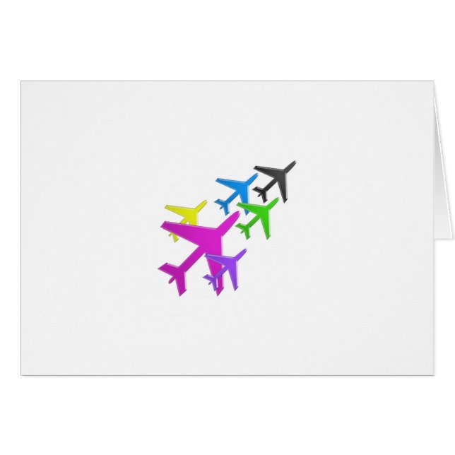 KIDS LOVE Aeroplane avion vol voyageurs GIFTS FUN (Front Horizontal)