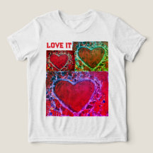 Kids "Love It" multiple Hearts t-shirt