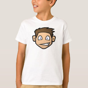 Kid's LT.com Ringer-T White & Black T-Shirt