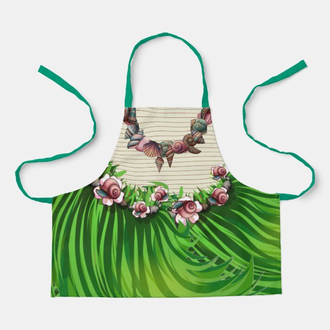 Kids Luau or Let's Just Hula Apron (Front)