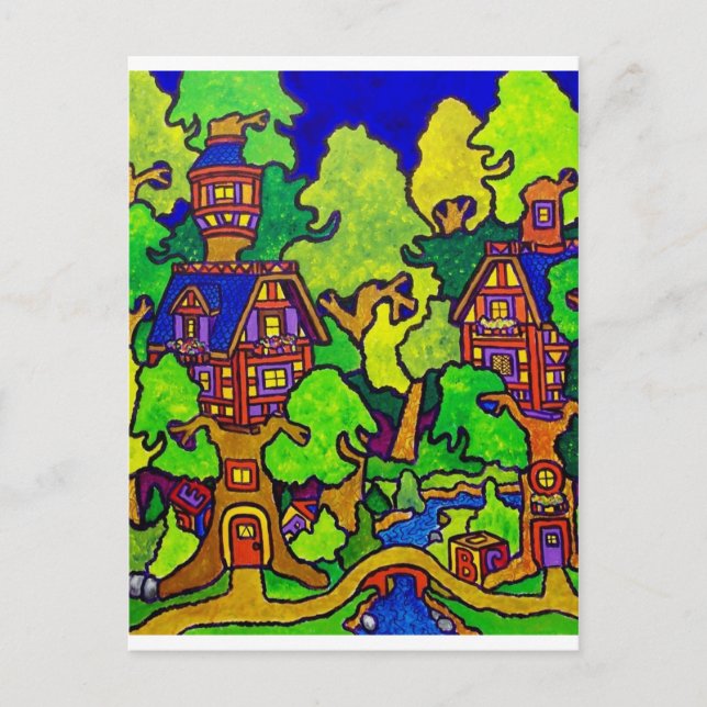 Kids Magic Treehouse Postcard (Front)